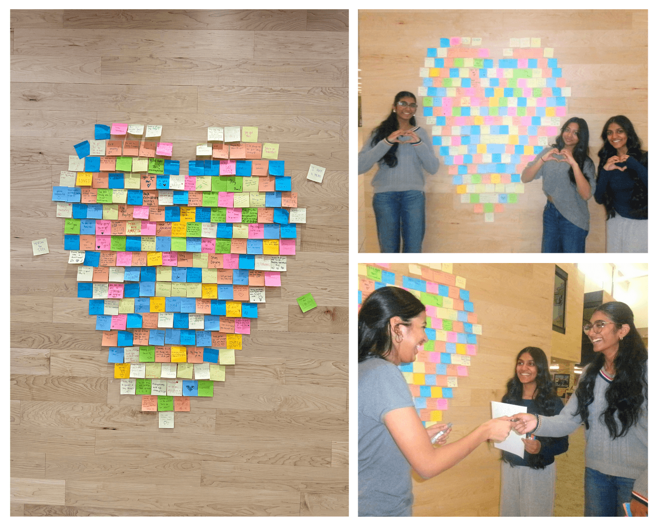 Heart to Heart community events and outreach collage