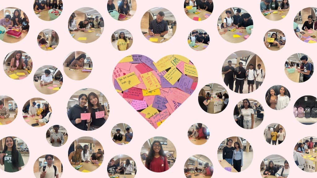Endometriosis awareness cardmaking activity